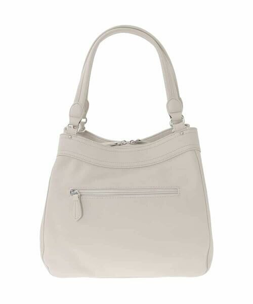 MK MICHEL KLEIN BAG / エムケーミッシェルクランバッグ トートバッグ | [2WAY]合成皮革タックデザインバッグ | 詳細4