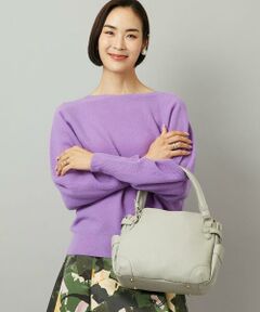 MK MICHEL KLEIN BAG / エムケーミッシェルクランバッグ トートバッグ | [2WAY]サイドポケットデザイントートバッグ