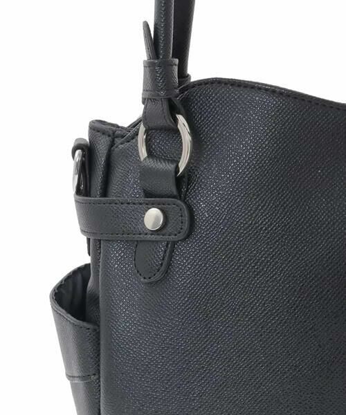 MK MICHEL KLEIN BAG / エムケーミッシェルクランバッグ トートバッグ | [2WAY]サイドポケットデザイントートバッグ | 詳細13