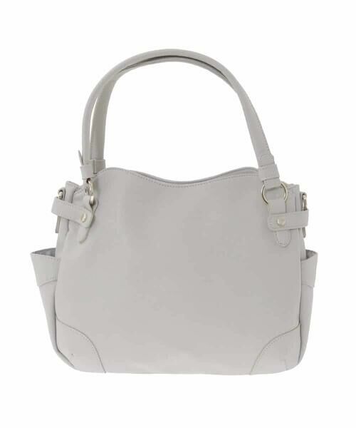 MK MICHEL KLEIN BAG / エムケーミッシェルクランバッグ トートバッグ | [2WAY]サイドポケットデザイントートバッグ | 詳細2