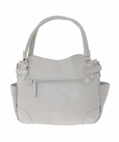 MK MICHEL KLEIN BAG / エムケーミッシェルクランバッグ トートバッグ | [2WAY]サイドポケットデザイントートバッグ | 詳細4