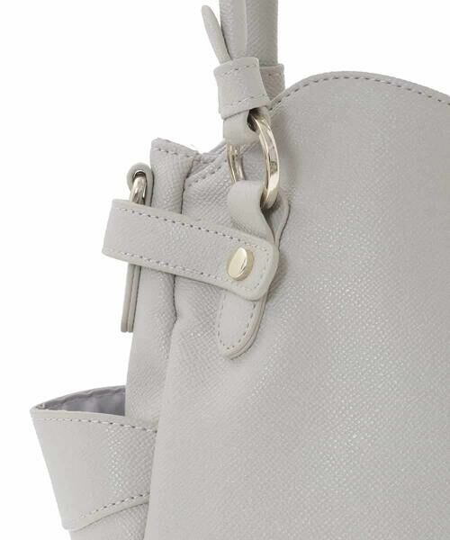 MK MICHEL KLEIN BAG / エムケーミッシェルクランバッグ トートバッグ | [2WAY]サイドポケットデザイントートバッグ | 詳細7