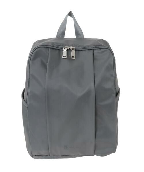 MK MICHEL KLEIN BAG / エムケーミッシェルクランバッグ リュック・バックパック | [撥水/A4収納可]フロントタックコンパクトリュック | 詳細9