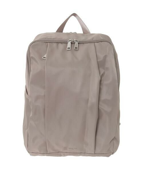 MK MICHEL KLEIN BAG / エムケーミッシェルクランバッグ リュック・バックパック | [撥水/A4収納可]フロントタックデザインリュック | 詳細10