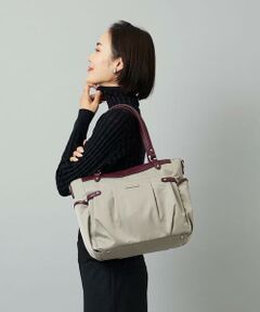 MK MICHEL KLEIN BAG / エムケーミッシェルクランバッグ トートバッグ | [撥水/2WAY]サイドポケットパイピングバッグ