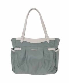 MK MICHEL KLEIN BAG / エムケーミッシェルクランバッグ トートバッグ | [撥水/2WAY]サイドポケットパイピングバッグ