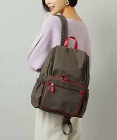 MK MICHEL KLEIN BAG / エムケーミッシェルクランバッグ リュック・バックパック | [撥水/A4収納可]スクエアデザインバックパック