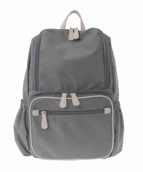 MK MICHEL KLEIN BAG / エムケーミッシェルクランバッグ リュック・バックパック | [撥水/A4収納可]スクエアデザインバックパック | 詳細1