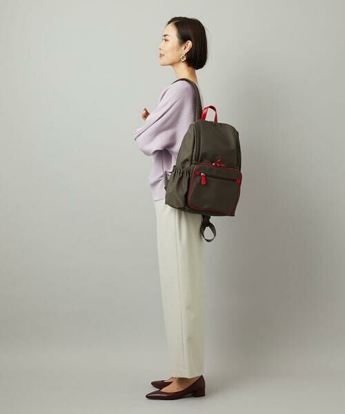 MK MICHEL KLEIN BAG / エムケーミッシェルクランバッグ リュック・バックパック | [撥水/A4収納可]スクエアデザインバックパック | 詳細16