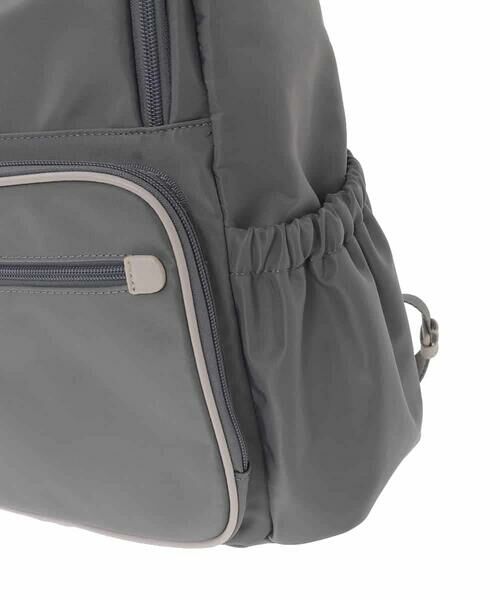 MK MICHEL KLEIN BAG / エムケーミッシェルクランバッグ リュック・バックパック | [撥水/A4収納可]スクエアデザインバックパック | 詳細6