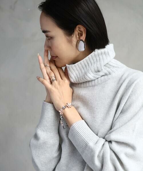 MK MICHEL KLEIN BAG / エムケーミッシェルクランバッグ チャーム | フラワーブレスチャーム | 詳細7