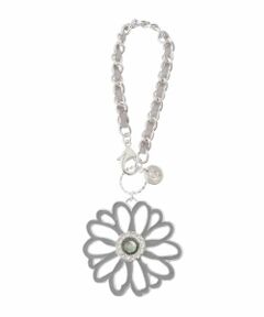 MK MICHEL KLEIN BAG / エムケーミッシェルクランバッグ チャーム | BIGフラワーチェーンリボンチャーム