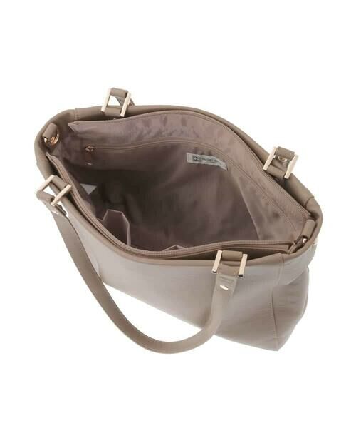 MK MICHEL KLEIN BAG / エムケーミッシェルクランバッグ トートバッグ | [2WAY/A4収納可]メタルポイント牛革トートバッグ | 詳細10