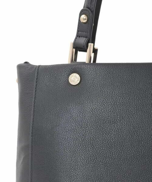 MK MICHEL KLEIN BAG / エムケーミッシェルクランバッグ トートバッグ | [2WAY/A4収納可]メタルポイント牛革トートバッグ | 詳細11