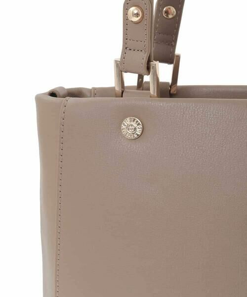 MK MICHEL KLEIN BAG / エムケーミッシェルクランバッグ トートバッグ | [2WAY/A4収納可]メタルポイント牛革トートバッグ | 詳細6