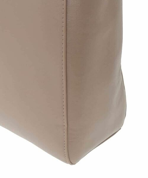 MK MICHEL KLEIN BAG / エムケーミッシェルクランバッグ トートバッグ | [2WAY/A4収納可]メタルポイント牛革トートバッグ | 詳細8