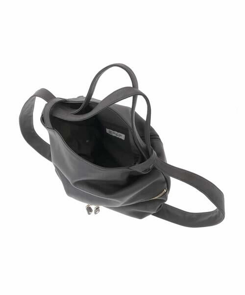 MK MICHEL KLEIN BAG / エムケーミッシェルクランバッグ トートバッグ | [2WAY/A4収納可]カウレザー変形トートバッグ | 詳細10