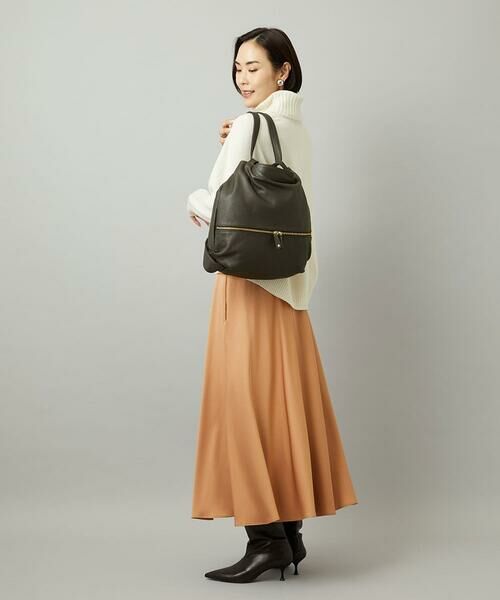 MK MICHEL KLEIN BAG / エムケーミッシェルクランバッグ トートバッグ | [2WAY/A4収納可]カウレザー変形トートバッグ | 詳細13