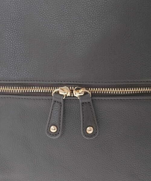 MK MICHEL KLEIN BAG / エムケーミッシェルクランバッグ トートバッグ | [2WAY/A4収納可]カウレザー変形トートバッグ | 詳細7