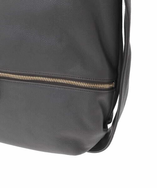 MK MICHEL KLEIN BAG / エムケーミッシェルクランバッグ トートバッグ | [2WAY/A4収納可]カウレザー変形トートバッグ | 詳細8