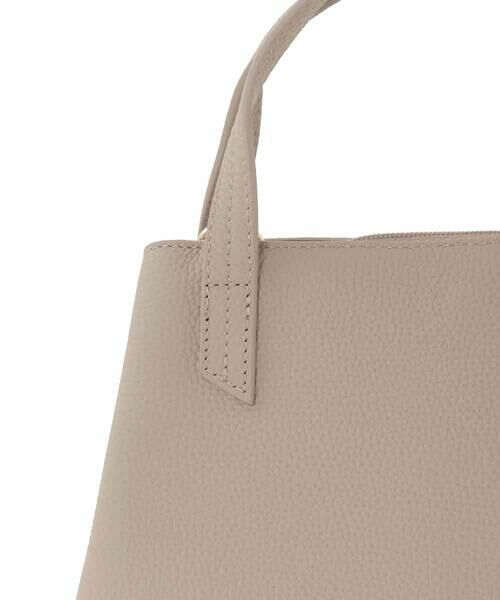 MK MICHEL KLEIN BAG / エムケーミッシェルクランバッグ トートバッグ | [2WAY]牛革コンパクトトートバッグ | 詳細12