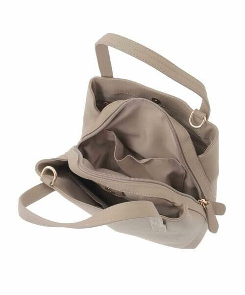 MK MICHEL KLEIN BAG / エムケーミッシェルクランバッグ トートバッグ | [2WAY]牛革コンパクトトートバッグ | 詳細13