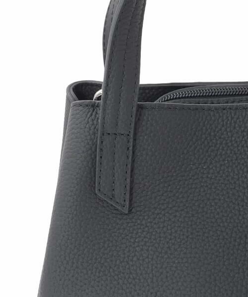 MK MICHEL KLEIN BAG / エムケーミッシェルクランバッグ トートバッグ | [2WAY]牛革コンパクトトートバッグ | 詳細5