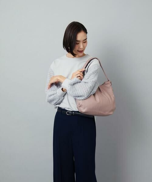 MK MICHEL KLEIN BAG / エムケーミッシェルクランバッグ ショルダーバッグ | [2WAY]カウレザーワンハンドルバッグ | 詳細17