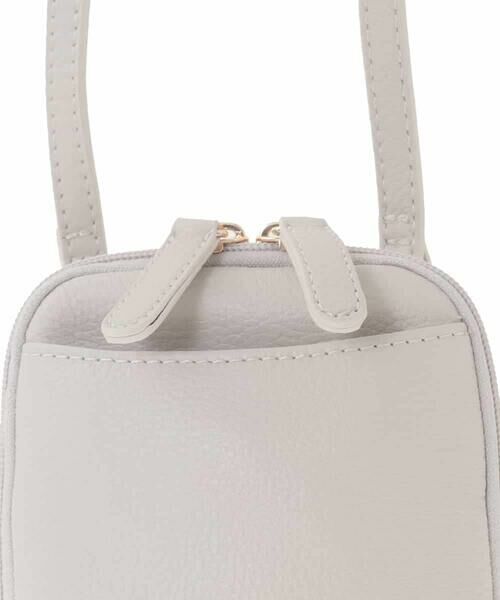 MK MICHEL KLEIN BAG / エムケーミッシェルクランバッグ ショルダーバッグ | [軽量]牛革ショルダーウォレットバッグ | 詳細12