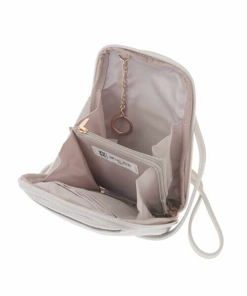 MK MICHEL KLEIN BAG / エムケーミッシェルクランバッグ ショルダーバッグ | [軽量]牛革ショルダーウォレットバッグ | 詳細13