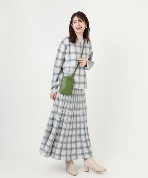 MK MICHEL KLEIN BAG / エムケーミッシェルクランバッグ ショルダーバッグ | [軽量]牛革ショルダーウォレットバッグ | 詳細17