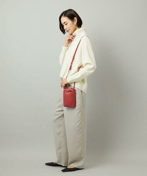 MK MICHEL KLEIN BAG / エムケーミッシェルクランバッグ ショルダーバッグ | [軽量]牛革ショルダーウォレットバッグ | 詳細19