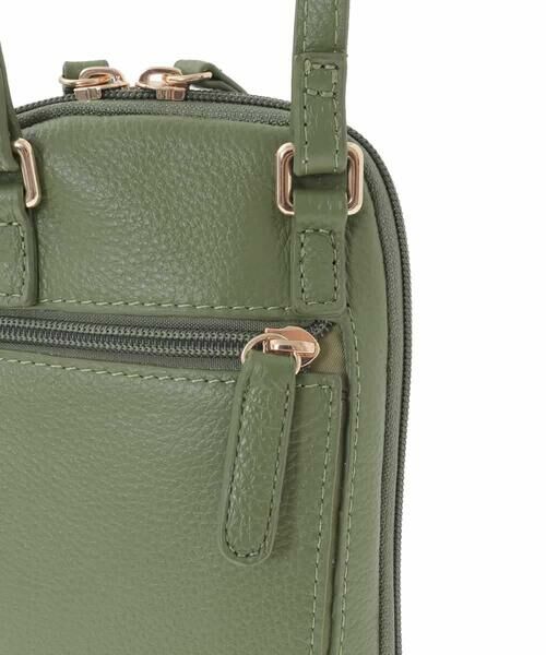 MK MICHEL KLEIN BAG / エムケーミッシェルクランバッグ ショルダーバッグ | [軽量]牛革ショルダーウォレットバッグ | 詳細6