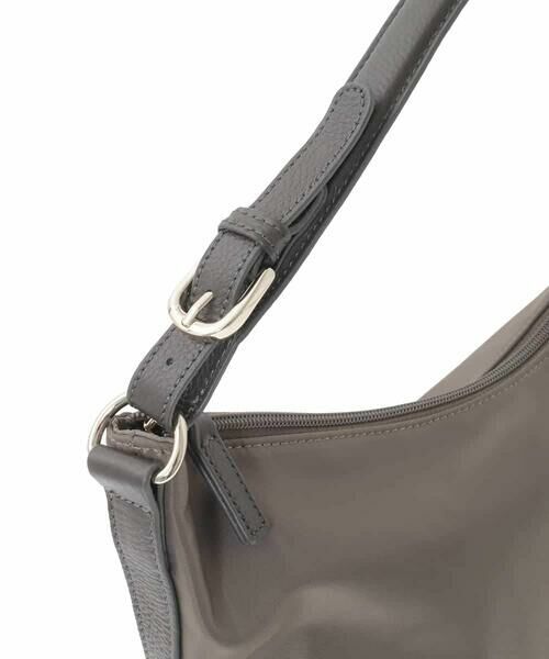 MK MICHEL KLEIN BAG / エムケーミッシェルクランバッグ ショルダーバッグ | [2WAY/撥水]ナイロンレザーワンハンドルバッグ | 詳細10