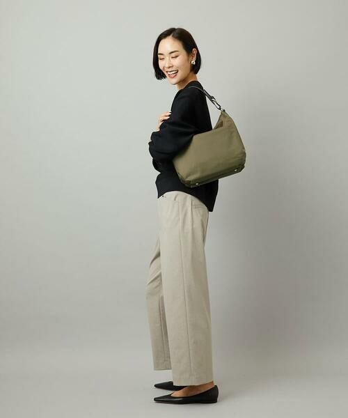 MK MICHEL KLEIN BAG / エムケーミッシェルクランバッグ ショルダーバッグ | [2WAY/撥水]ナイロンレザーワンハンドルバッグ | 詳細15