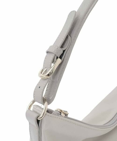 MK MICHEL KLEIN BAG / エムケーミッシェルクランバッグ ショルダーバッグ | [2WAY/撥水]ナイロンレザーワンハンドルバッグ | 詳細5