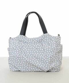 MK MICHEL KLEIN BAG / エムケーミッシェルクランバッグ トートバッグ | [2WAY]タックアクセントナイロントートバッグ