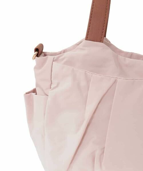 MK MICHEL KLEIN BAG / エムケーミッシェルクランバッグ トートバッグ | [2WAY]タックアクセントナイロントートバッグ | 詳細11