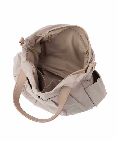 MK MICHEL KLEIN BAG / エムケーミッシェルクランバッグ トートバッグ | [2WAY]タックアクセントナイロントートバッグ | 詳細14