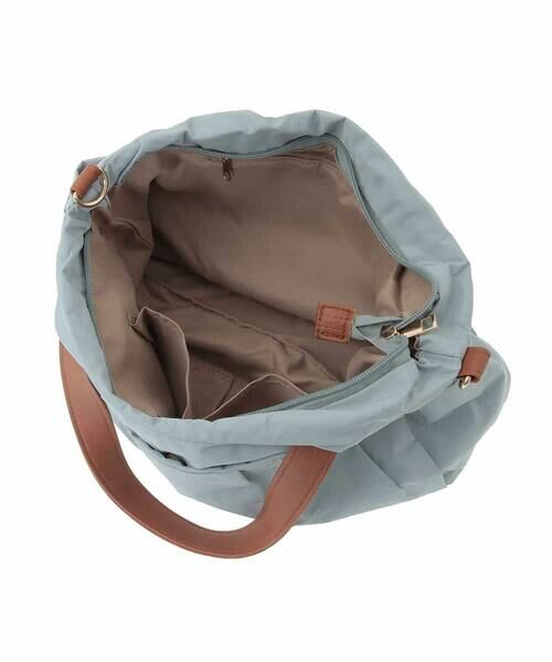 MK MICHEL KLEIN BAG / エムケーミッシェルクランバッグ トートバッグ | [2WAY]タックアクセントナイロントートバッグ | 詳細16