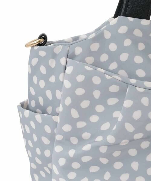 MK MICHEL KLEIN BAG / エムケーミッシェルクランバッグ トートバッグ | [2WAY]タックアクセントナイロントートバッグ | 詳細5