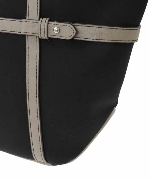 MK MICHEL KLEIN BAG / エムケーミッシェルクランバッグ トートバッグ | ベルトアクセント舟型トートバッグ | 詳細7