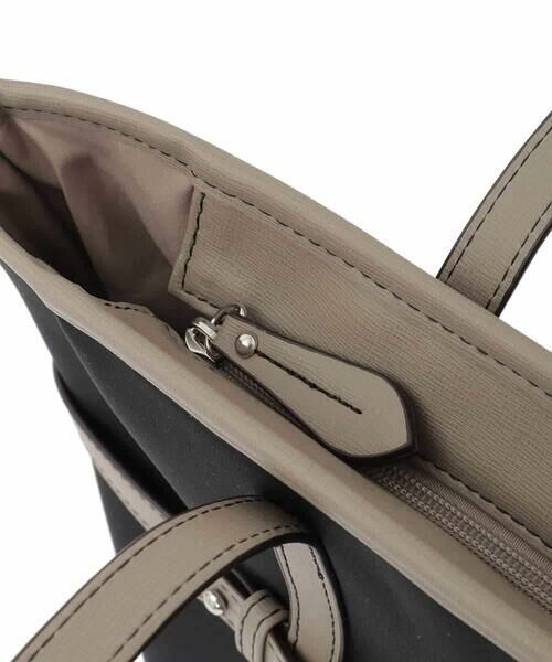 MK MICHEL KLEIN BAG / エムケーミッシェルクランバッグ トートバッグ | ベルトアクセント舟型トートバッグ | 詳細8