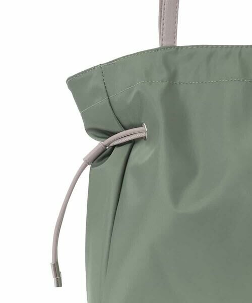 MK MICHEL KLEIN BAG / エムケーミッシェルクランバッグ トートバッグ | [500g以下の軽量]ドロストデザイントートバッグ | 詳細11