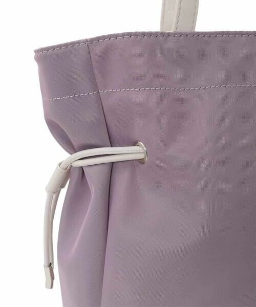 MK MICHEL KLEIN BAG / エムケーミッシェルクランバッグ トートバッグ | [500g以下の軽量]ドロストデザイントートバッグ | 詳細5