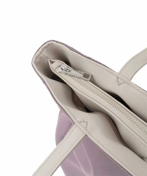 MK MICHEL KLEIN BAG / エムケーミッシェルクランバッグ トートバッグ | [500g以下の軽量]ドロストデザイントートバッグ | 詳細8