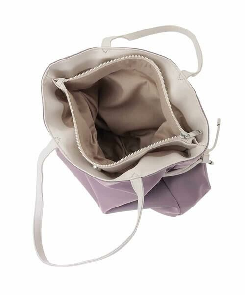 MK MICHEL KLEIN BAG / エムケーミッシェルクランバッグ トートバッグ | [500g以下の軽量]ドロストデザイントートバッグ | 詳細9