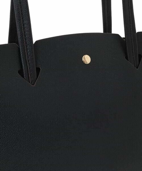 MK MICHEL KLEIN BAG / エムケーミッシェルクランバッグ トートバッグ | [A4収納可]チャーム付きデザイントートバッグ | 詳細6