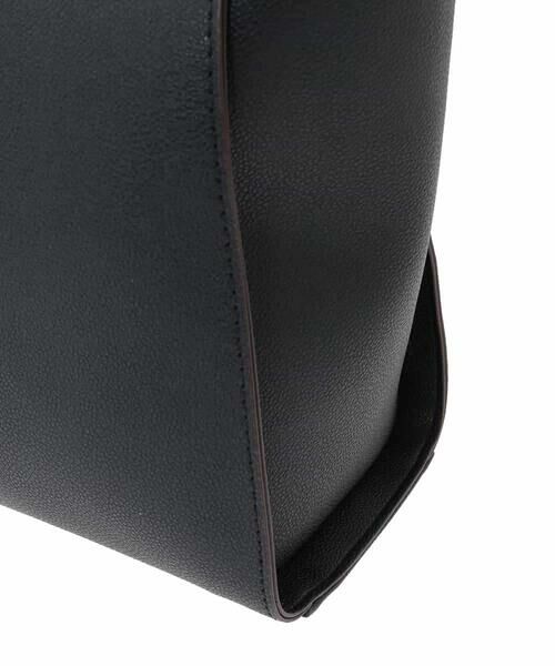 MK MICHEL KLEIN BAG / エムケーミッシェルクランバッグ トートバッグ | [A4収納可]チャーム付きデザイントートバッグ | 詳細8