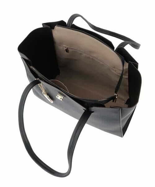 MK MICHEL KLEIN BAG / エムケーミッシェルクランバッグ トートバッグ | [A4収納可]チャーム付きデザイントートバッグ | 詳細9